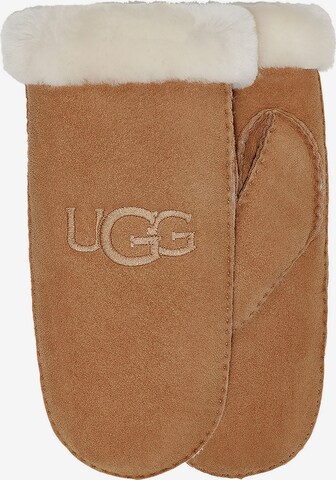 UGG Mittens in Brown: front