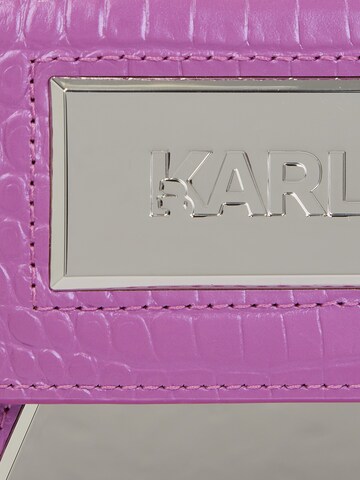 Karl Lagerfeld - Bolso de hombro 'IKON' en lila
