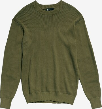 Pull-over G-Star RAW en vert : devant