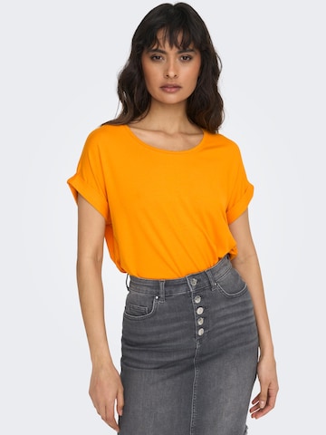 ONLY - Camisa 'Moster' em laranja: frente