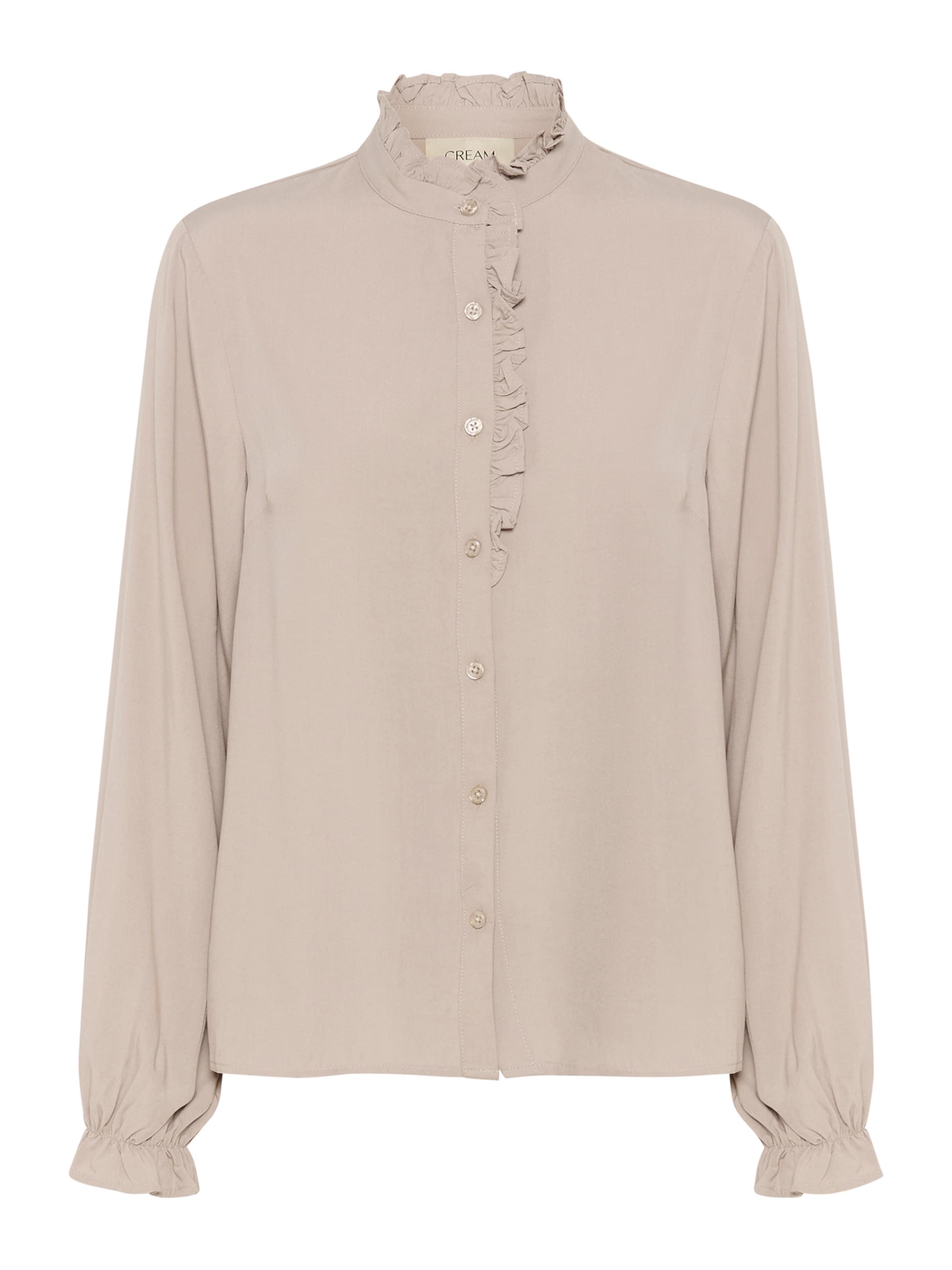 Cream Blouse 'CR Venea' in Grey: front