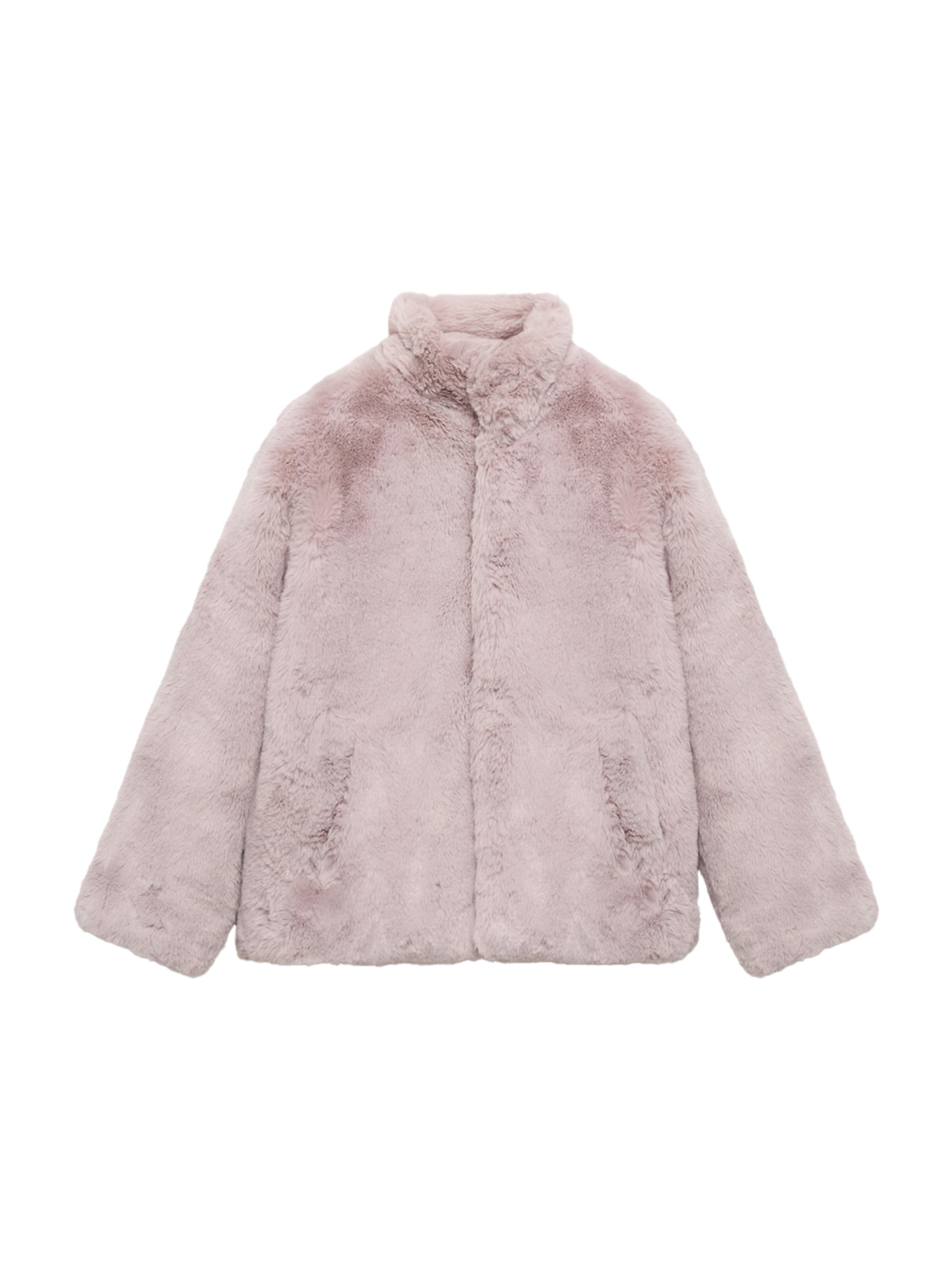 MANGO KIDS Frakke 'BOLE' i pink: forside