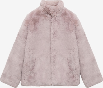 MANGO KIDS Pitkä takki 'BOLE' värissä vaaleanpunainen: etupuoli