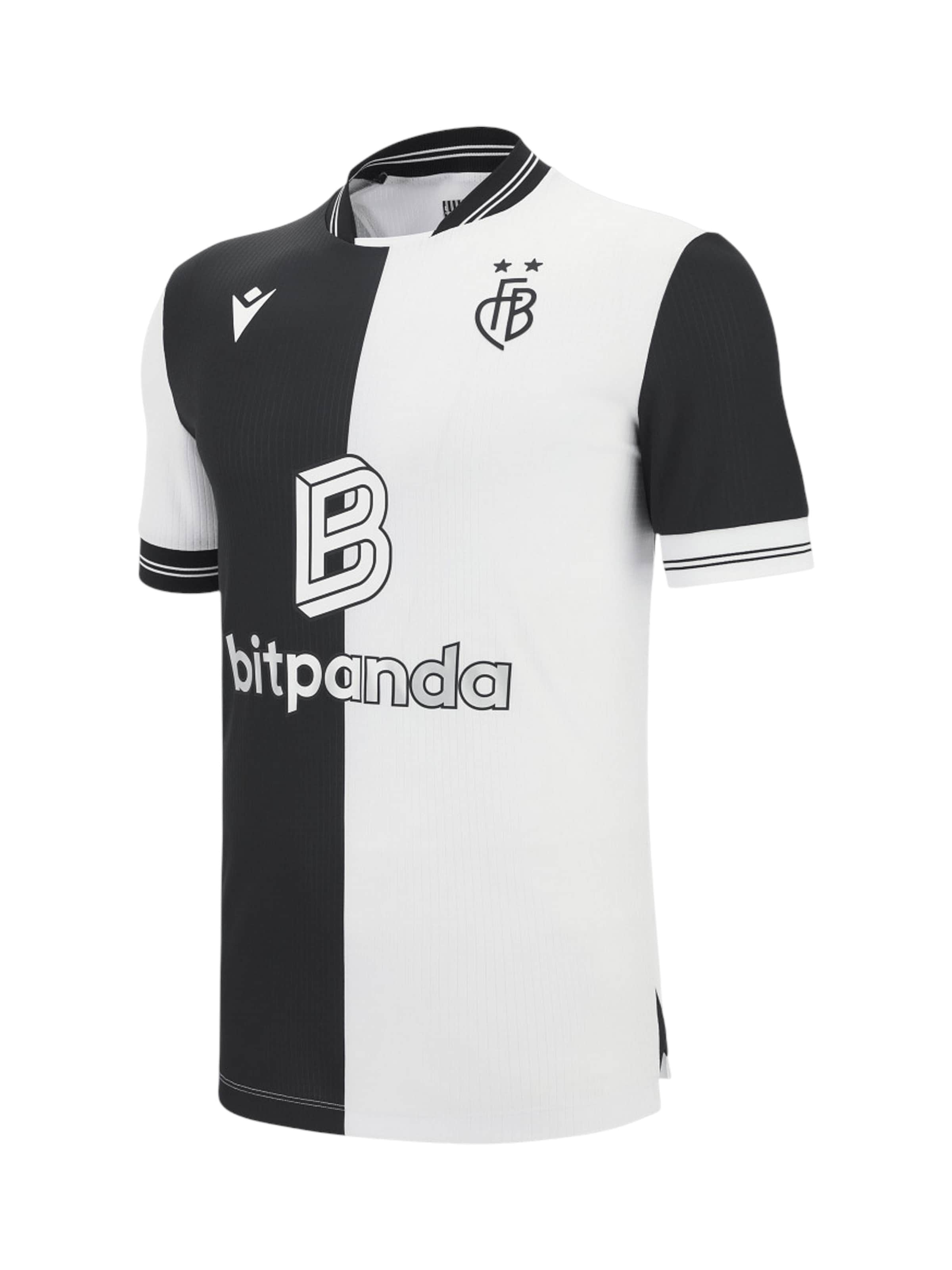 MACRON Mezek 'FC Basel 2025/2026' - fekete: elől