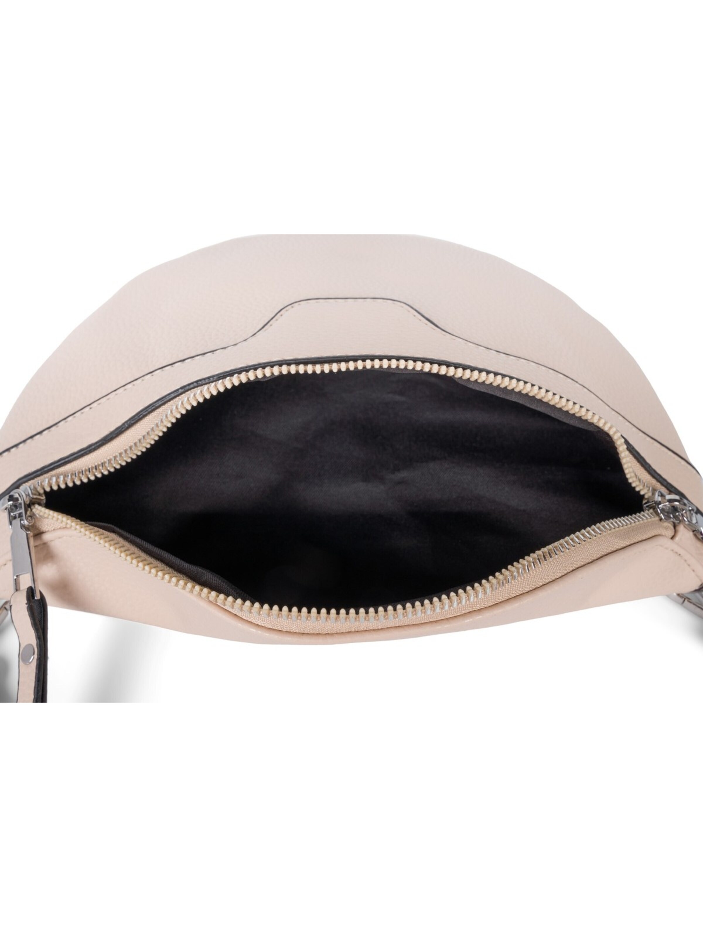 styleBREAKER Umhängetasche 'Halbmond Umhängetasche Uni'‌‌‌‌‌‌‌‌‌‌ in Beige