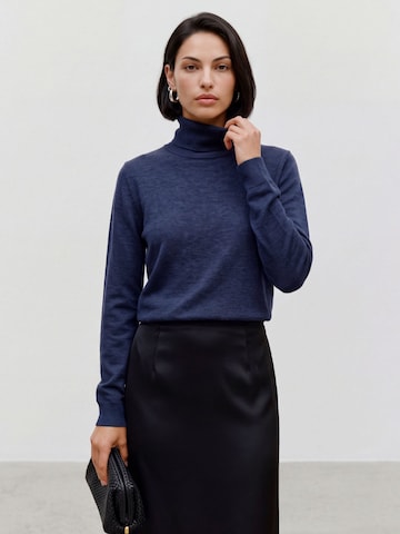 VERO MODA Свитер 'VMHAPPINESS' в Синий: спереди