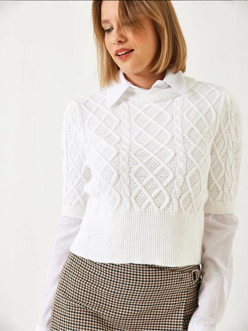 Pullover di Bianco Lucci in bianco