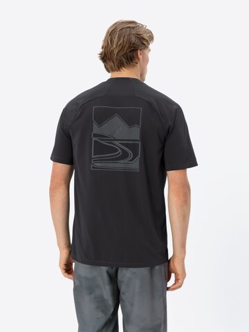 VAUDE Performance shirt 'Loamer' in Black: front