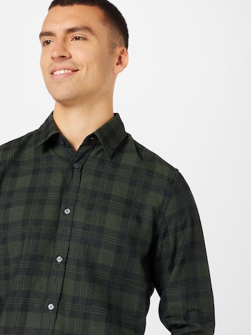 JOOP! Jeans Regular fit Button Up Shirt 'Hanson' in Green