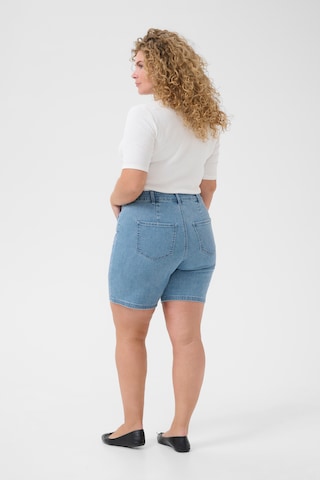 KAFFE CURVE Skinny Jeans in Blue