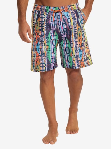 Carlo Colucci Board Shorts 'Caproni' in Mixed colors: front