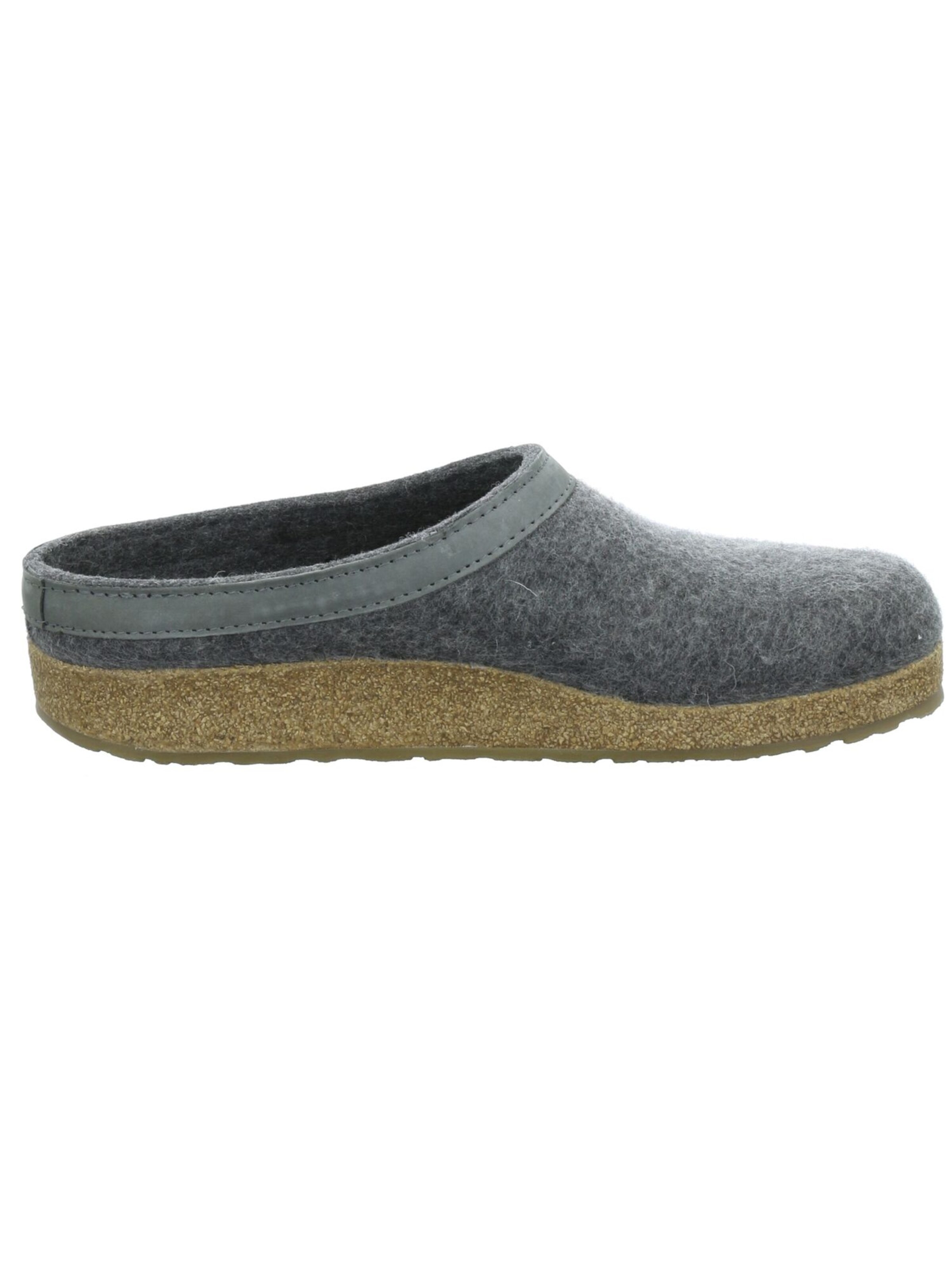 HAFLINGER Slippers 'Torben' in Grey