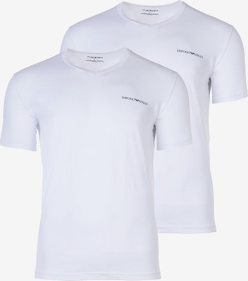 Maglietta di Emporio Armani in bianco: frontale