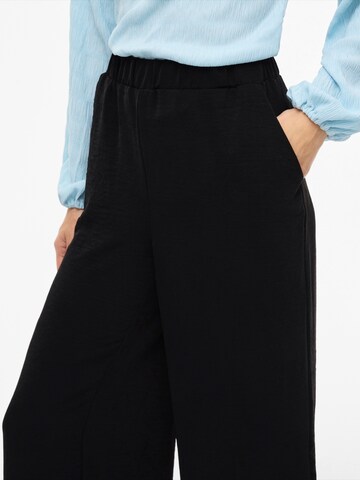 Wide leg Pantaloni 'VIRELLA' de la VILA pe negru