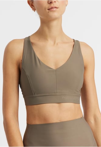 rethinkit studios Bustier BH 'Seville' in Braun: Vorderseite