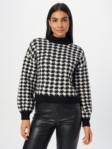 Hailys Pullover 'Sofie' in Schwarz: Vorderseite