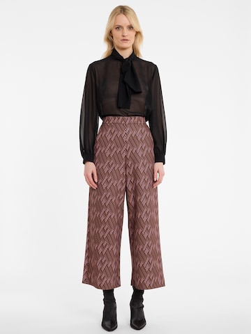 Ana Alcazar Wide Leg Hose 'Awosa' in Rot