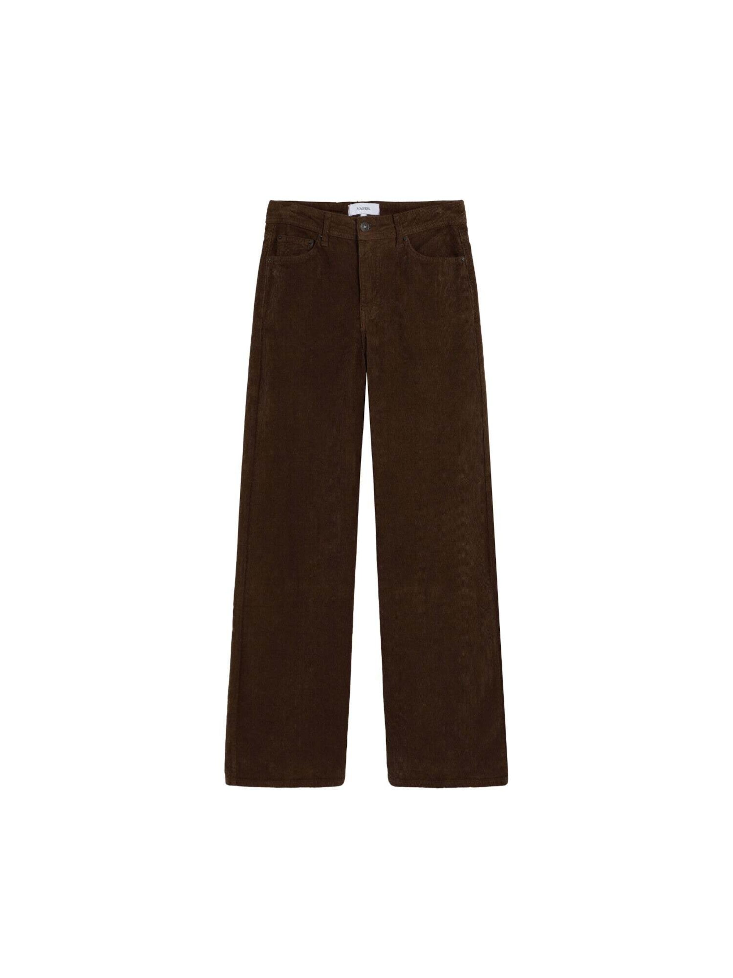 Scalpers regular Bukser i brun: forside