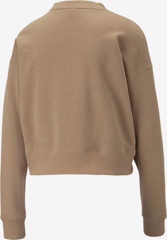 PUMA Athletic Sweatshirt 'Classics' in Brown