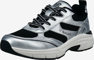 Sneaker bassa in 36 TT. BAGATT di colore nero / argento, Visualizzazione prodotti