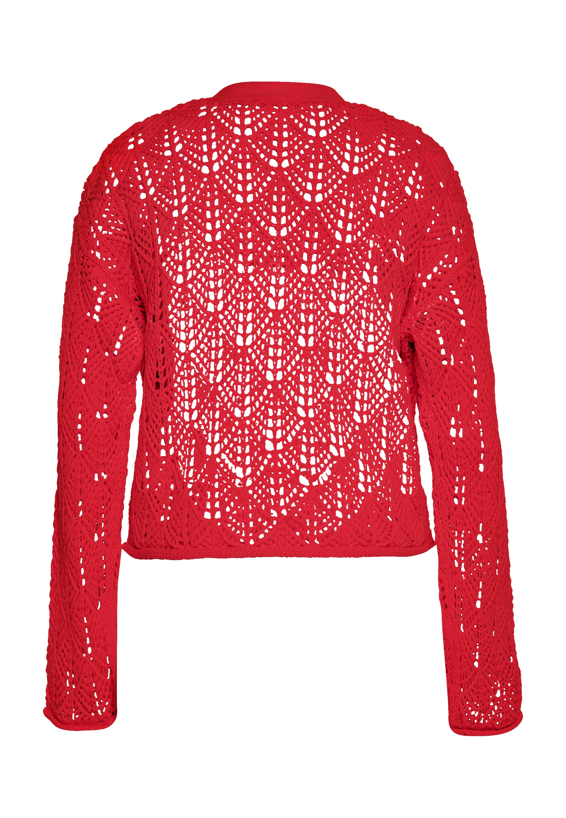 swirly Kampsun, värv punane