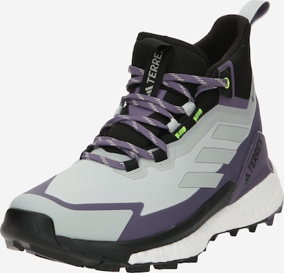 Boots 'Free Hiker 2.0' ADIDAS TERREX di colore grigio / grigio chiaro / melanzana / nero, Visualizzazione prodotti