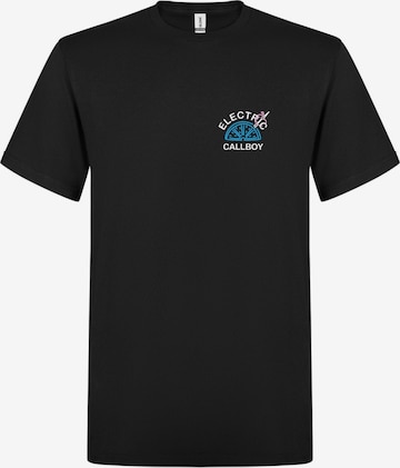 T-Shirt 'Electric Callboy Juice On Your Lips T-Shirt' Electric Callboy. en noir : devant