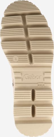 Stivaletto stringato di GABOR in beige