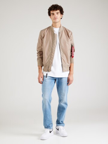ALPHA INDUSTRIES Between-season jacket 'MA-1 TT' in Beige