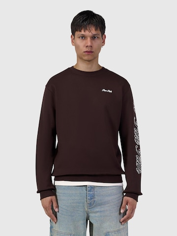 Sweat-shirt Pure Path en marron