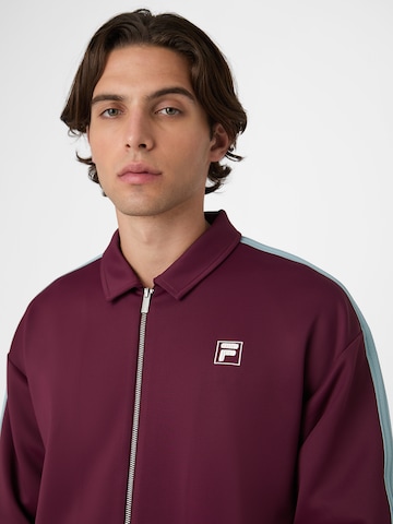 FILA Кофта на молнии 'Como' в Красный