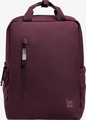 Zaino 'Daypack 2.0 ' di Got Bag in rosso: frontale