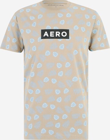 AÉROPOSTALE Shirt in Beige: voorkant