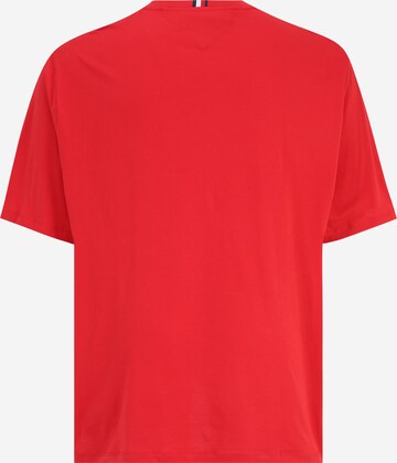 Tommy Hilfiger Big & Tall - Camiseta en rojo