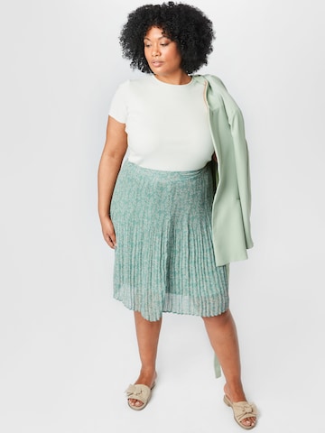 Guido Maria Kretschmer Curvy Skirt 'Enie' in Green