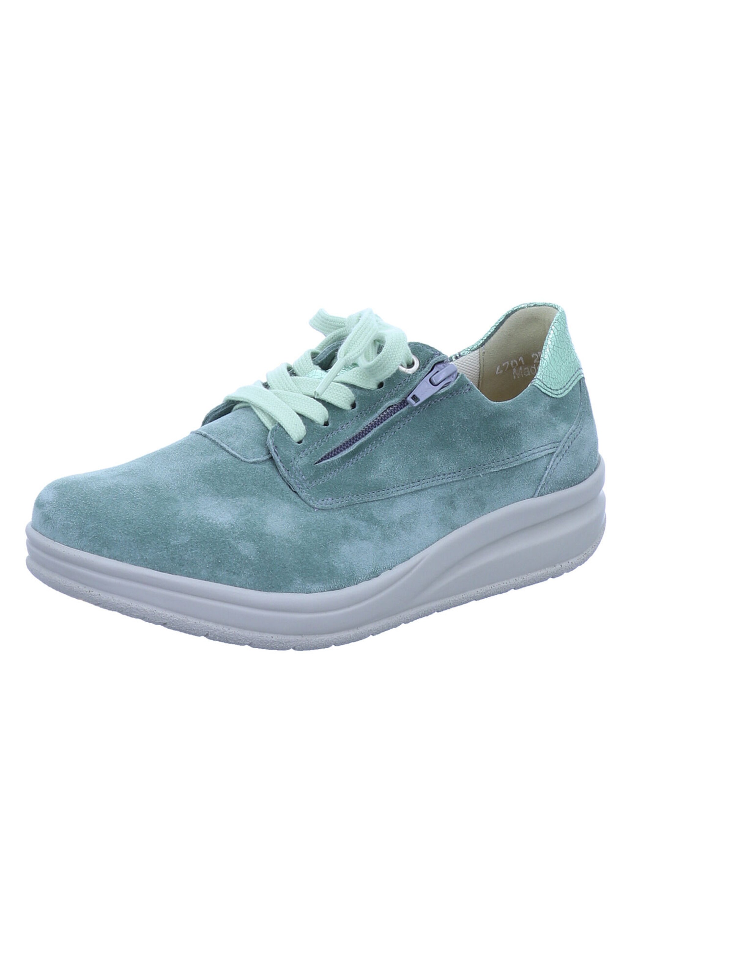 Hartjes Schnürschuh 'DIABETIK' in Blau: Vorderseite