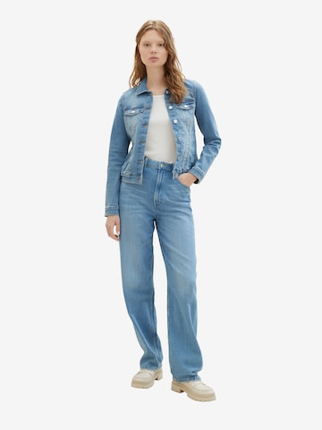 TOM TAILOR DENIM Prehodna jakna | modra barva