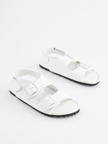 Sandales Next en blanc
