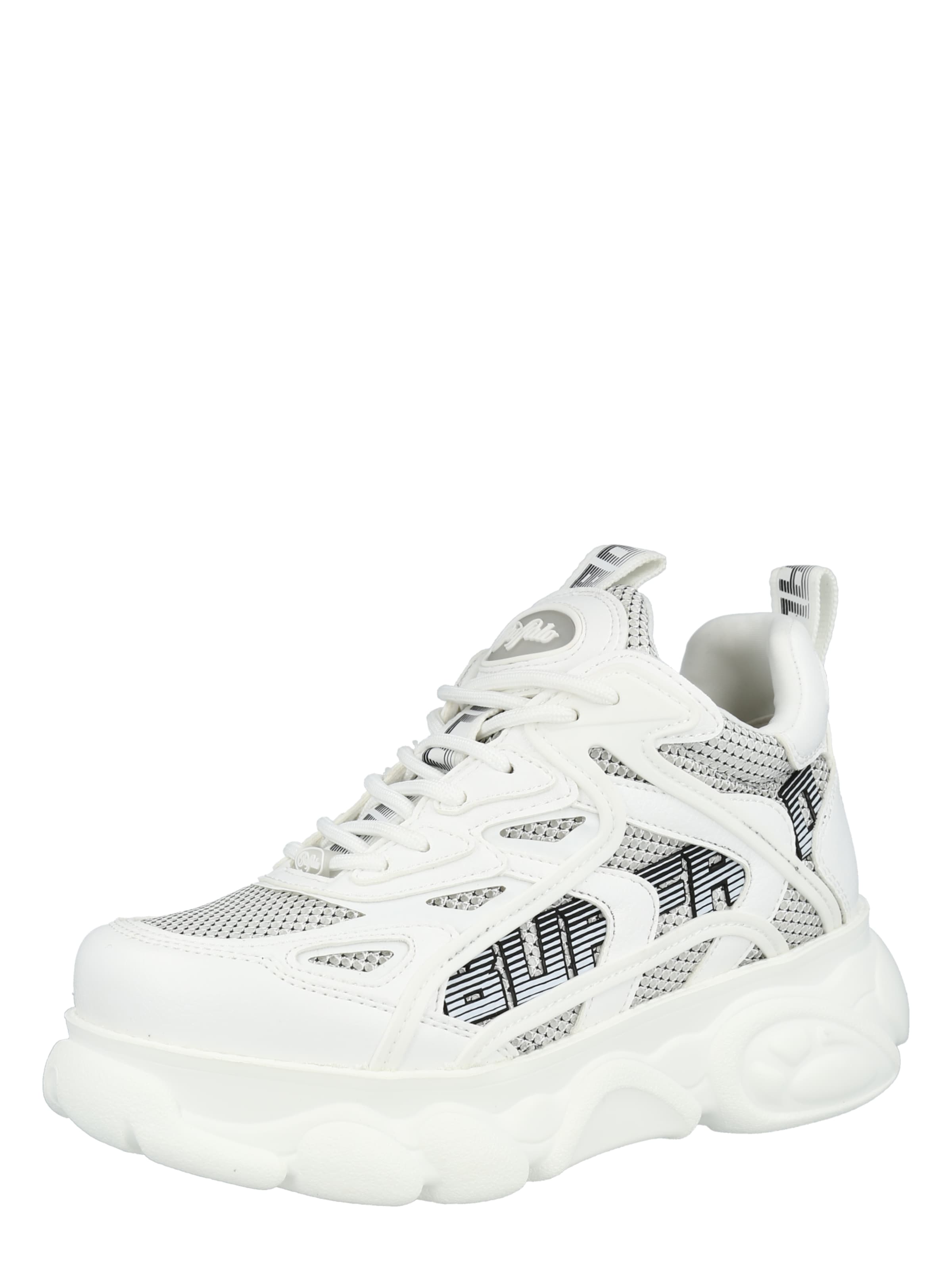 BUFFALO Madalad ketsid 'Grid', värv valge: eest vaates