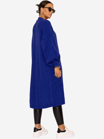 SASSYCLASSY Oversized kardigan ' ' – modrá