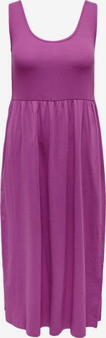 ONLY Carmakoma Summer Dress in Purple: front