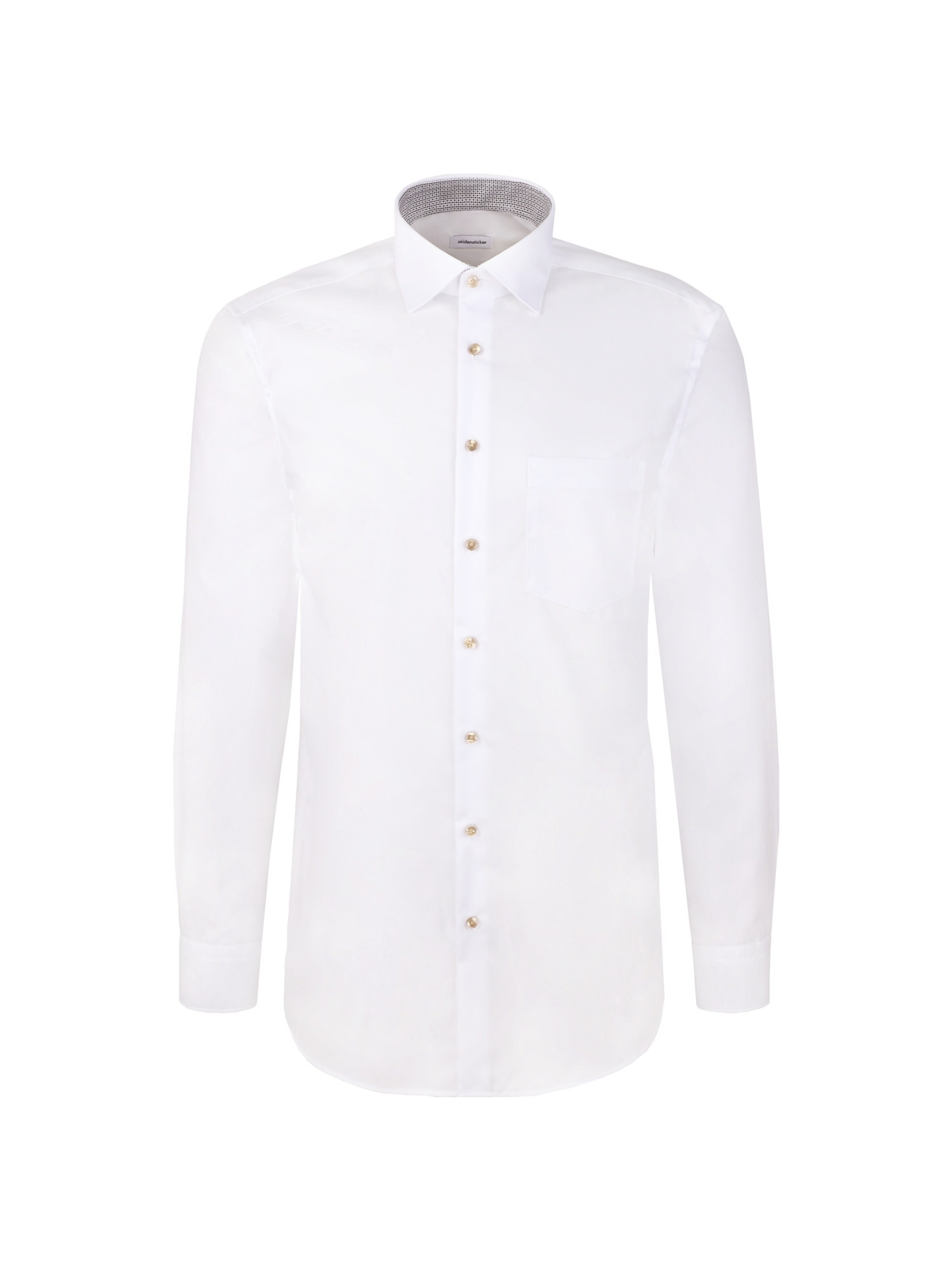 Chemise business SEIDENSTICKER en blanc : devant