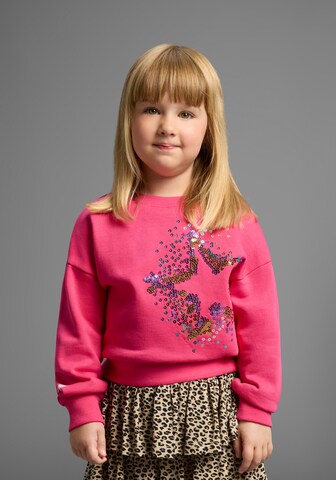 KangaROOS Sweatshirt in Pink: front