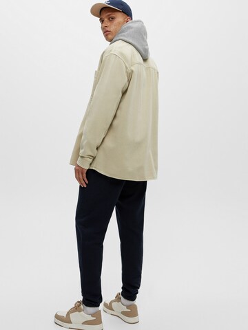 Pull&Bear Tapered Pants in Blue
