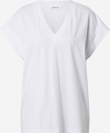EDITED Μπλουζάκι 'Louisa ' σε λευκό: μπροστά