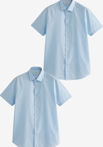 Chemise Next en bleu : devant