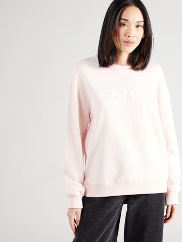 Pepe Jeans Sweatshirt 'NANE RO' in Pink: Vorderseite