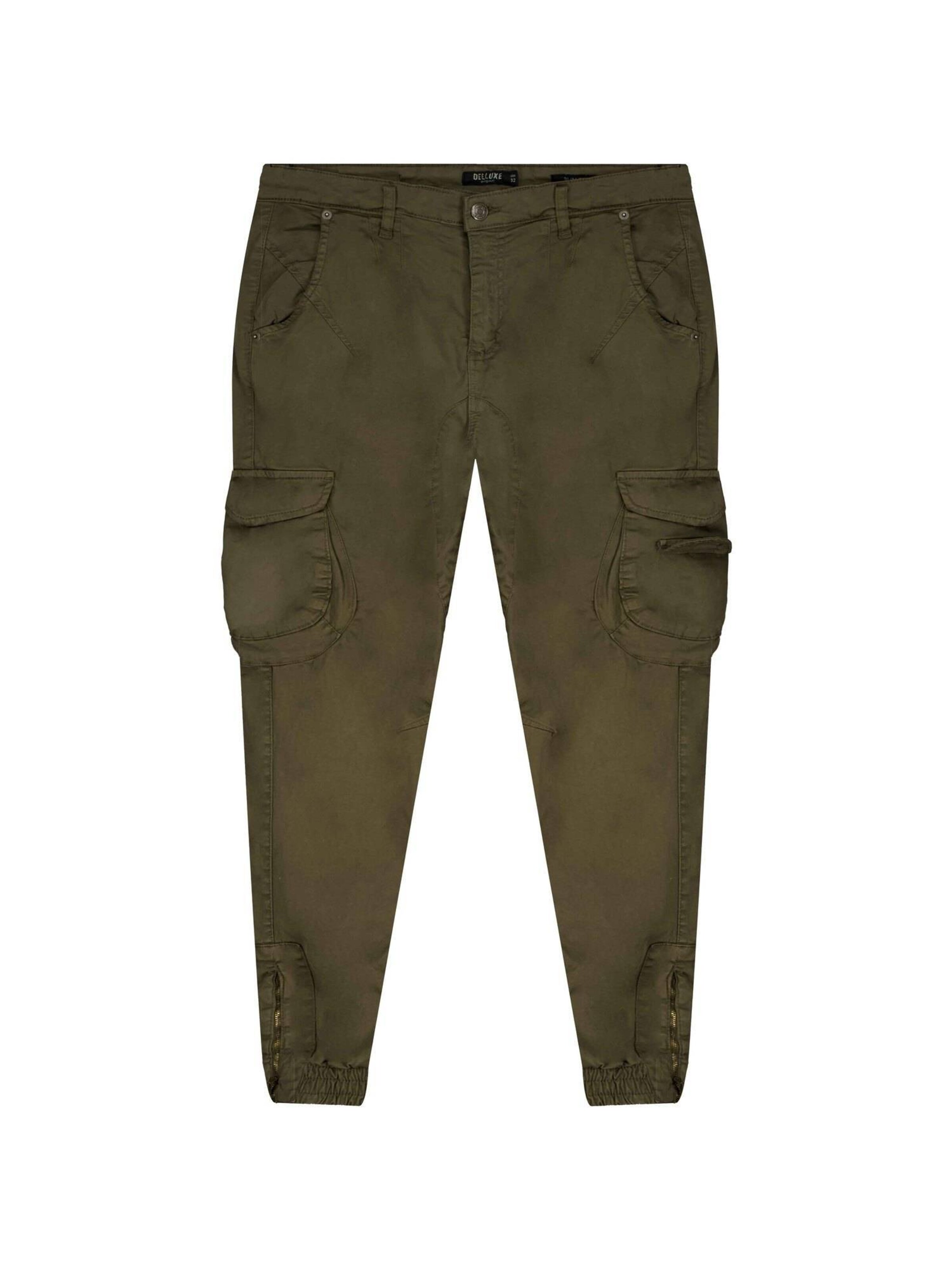 Pantalon 'Garden' Deeluxe en vert : devant