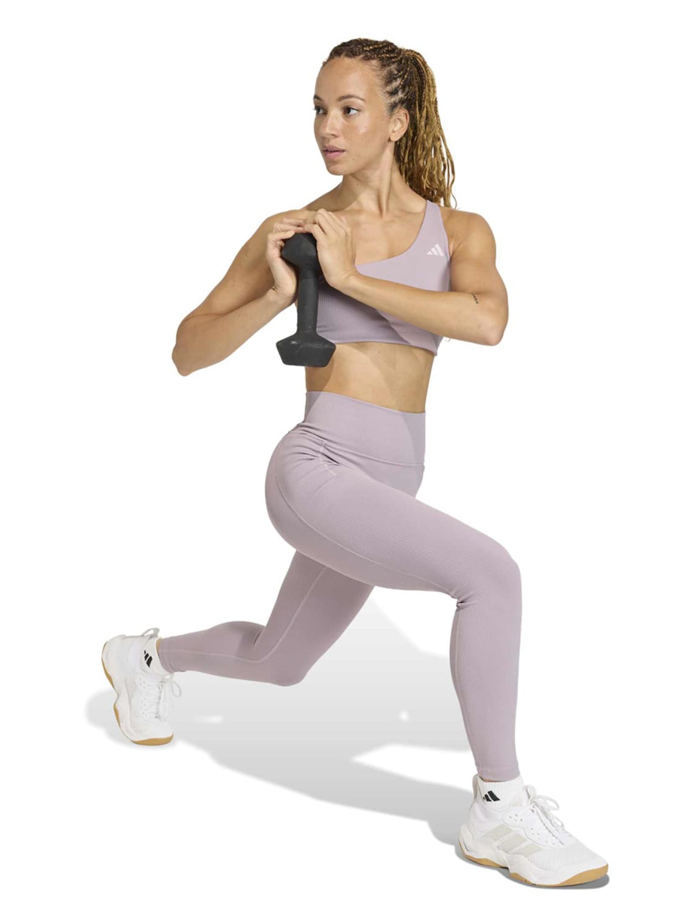 ADIDAS PERFORMANCESkinny Sportske hlače 'OPT' - ljubičasta boja