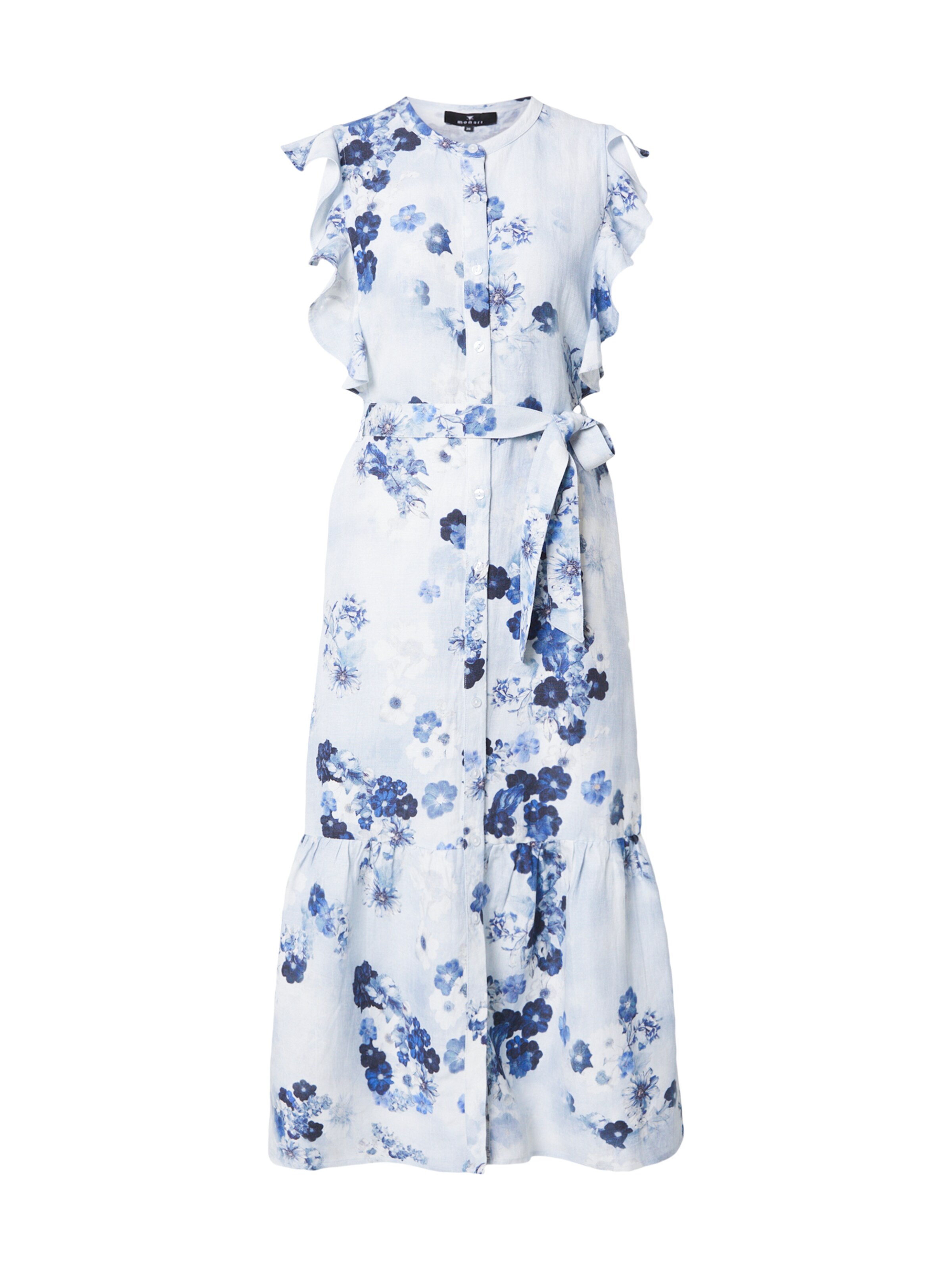 monari Shirt Dress in Blue: front